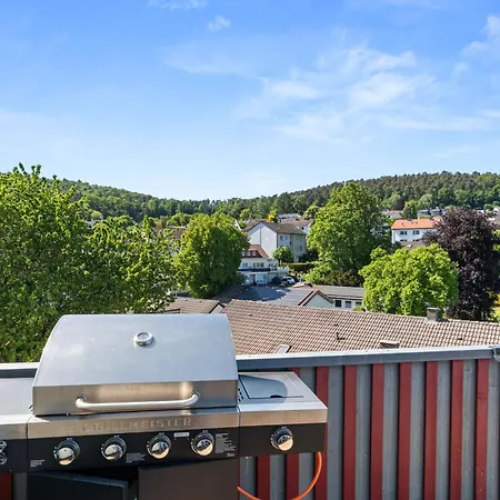 Birdhouse - Big Living For 12 With Two Terraces, Bbqs, Kicker, Fitness Marburg